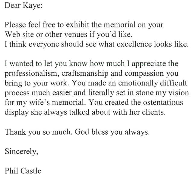 email from Castle